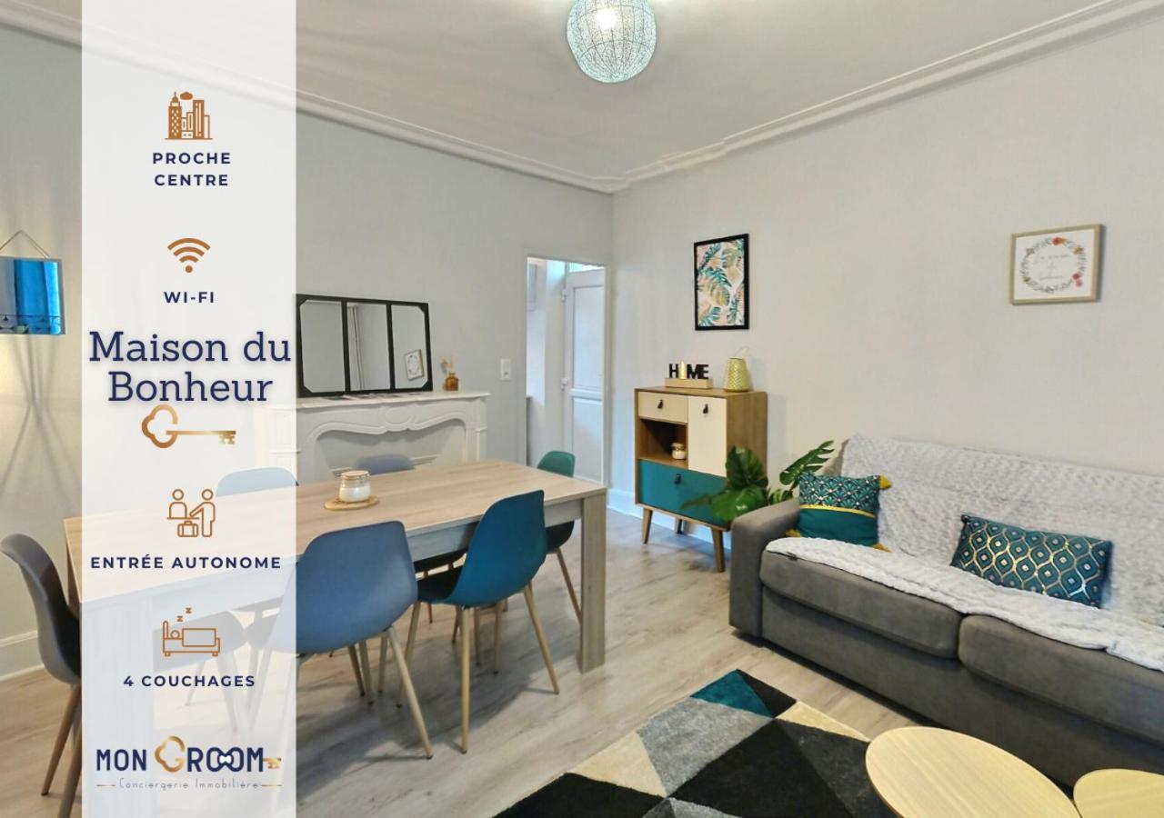 La Maison Du Bonheur - Maison De Ville Au Calme Et Proche Du Centre Et Commerces - Mon Groom Troyes Exteriör bild